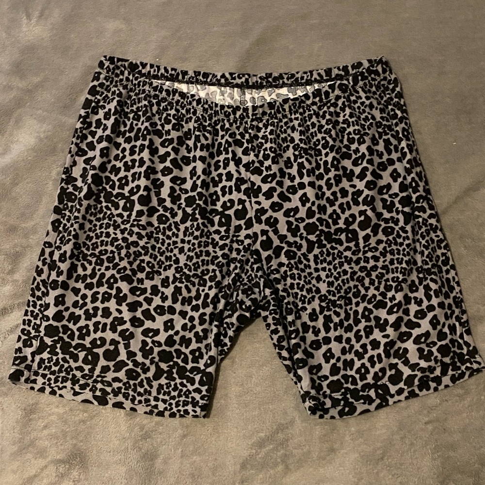 Just Be Athletic Black and Gray Performance Shorts